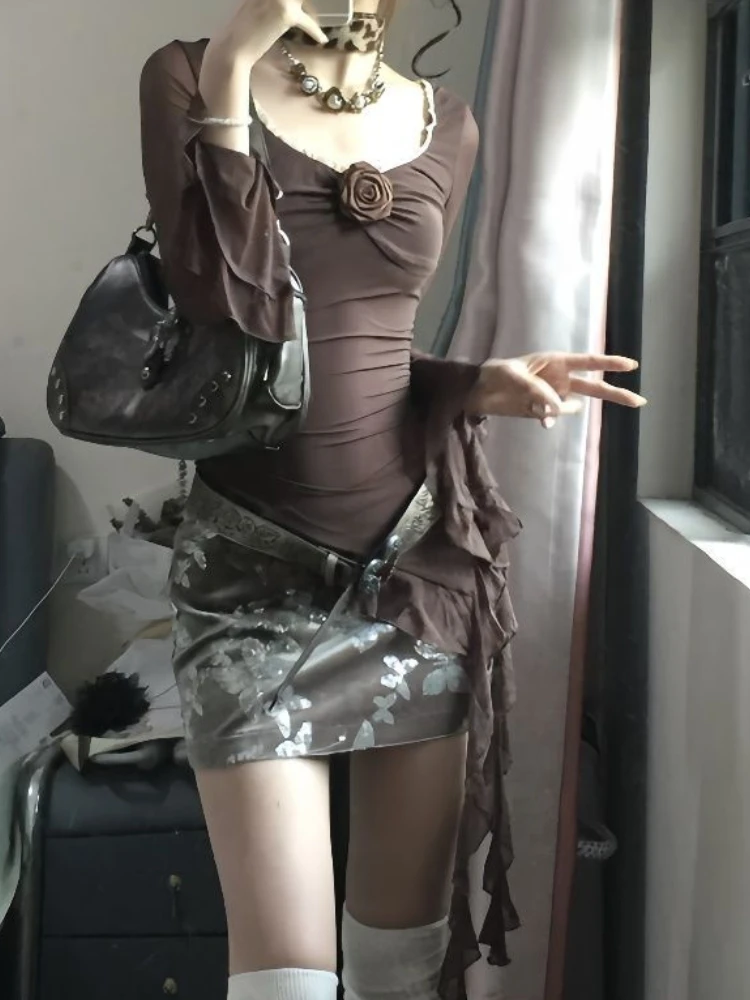 Женский комплект ZHUOLIN 2 предмета акрил полиэстер