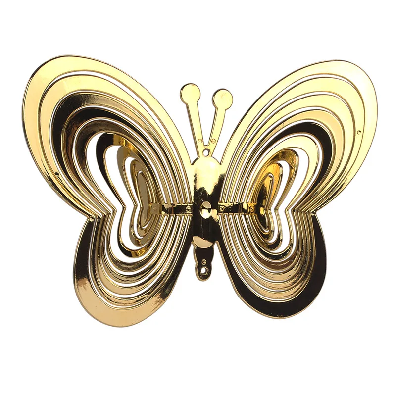 Подвеска-бабочка отпугиватель птиц поворот-цветная бабочка украшение для сада