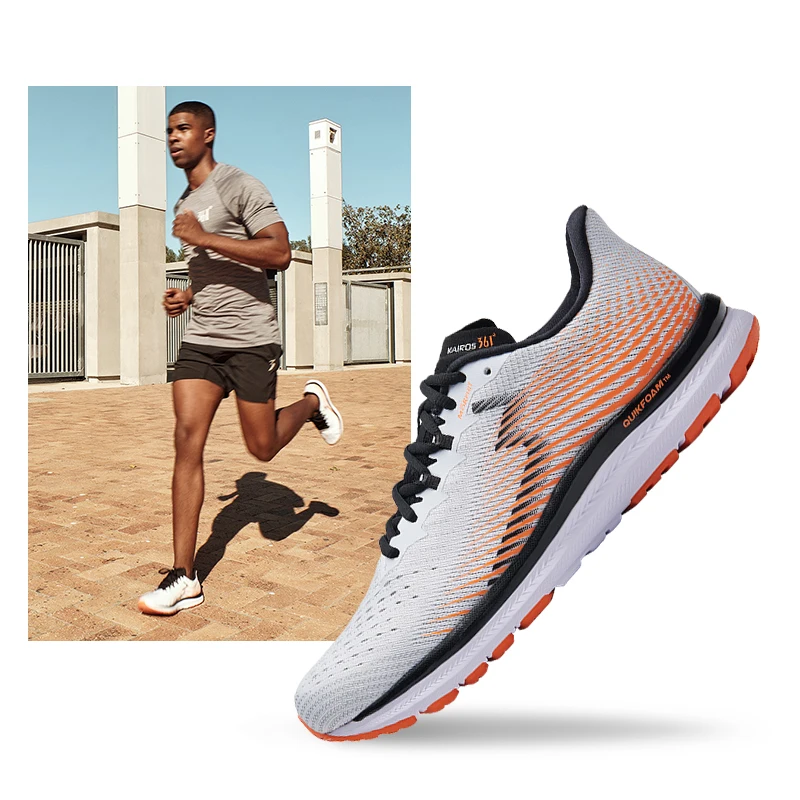 

361 Men's sneakers Professional running shoes Mesh breathable shock absorption wear-resistant running shoes