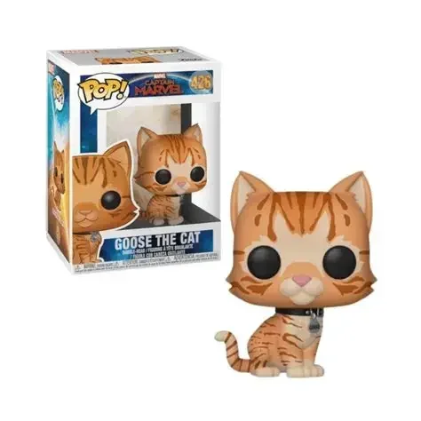 Фото Коллекционная виниловая фигурка Funko Pop 426 Goose Flerken The Cat That Ate Tesseract Captain Marvel MCU, подарок для любителей кино №2