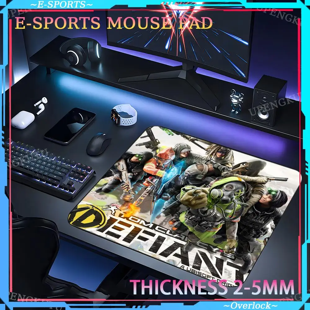 Маленький анимационный компьютерный коврик X_XDefiant эргономичный для мыши