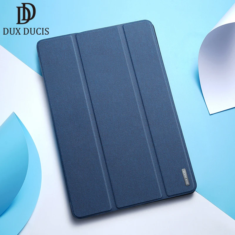 

Чехол Dux Ducis Trifold для Samsung Tab S7 FE, умный кожаный флип-чехол для планшета для Samsung Tab S7, S7 Plus, со слотом для стилуса