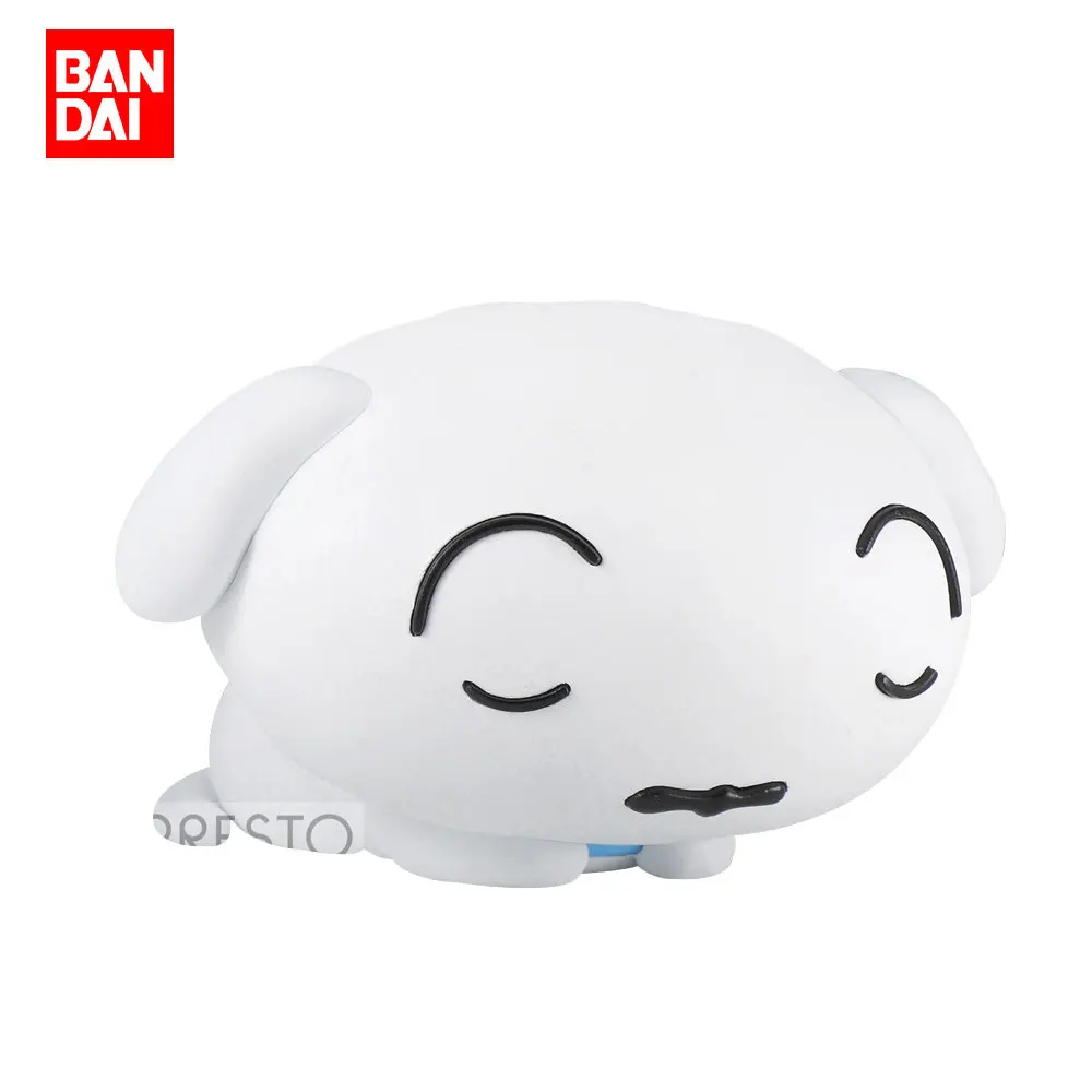 

BANDAI Banpresto Fluffy Puffy Crayon Shin-chan Shiro Figures Models Anime Collectibles Toys Birthday Gifts Dolls Ornaments