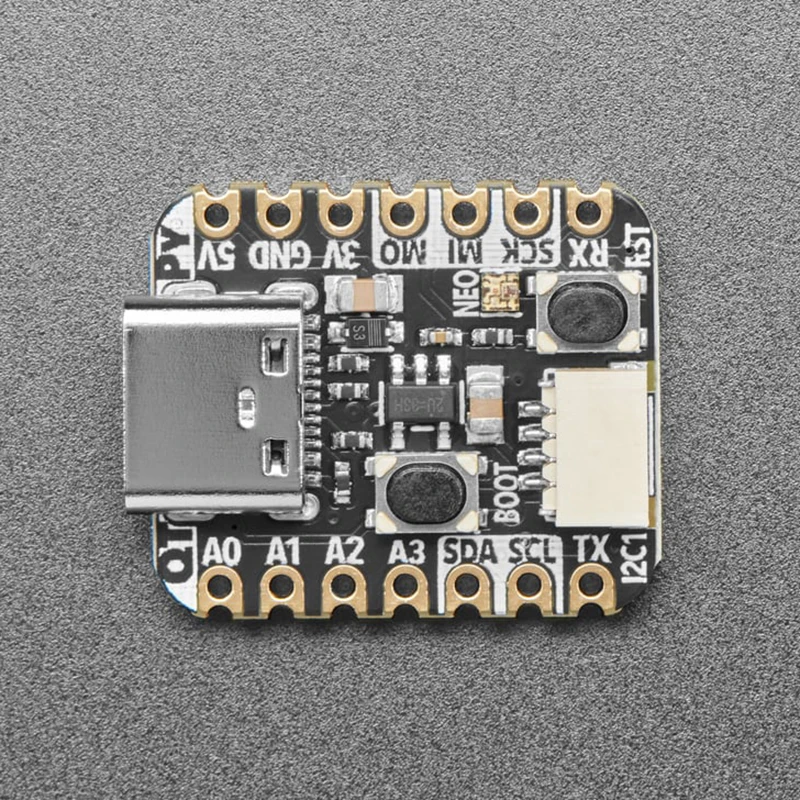 1 шт. 4900 QT Py RP2040 USB-разъем типа C можно использовать с Python или CircuitPython
