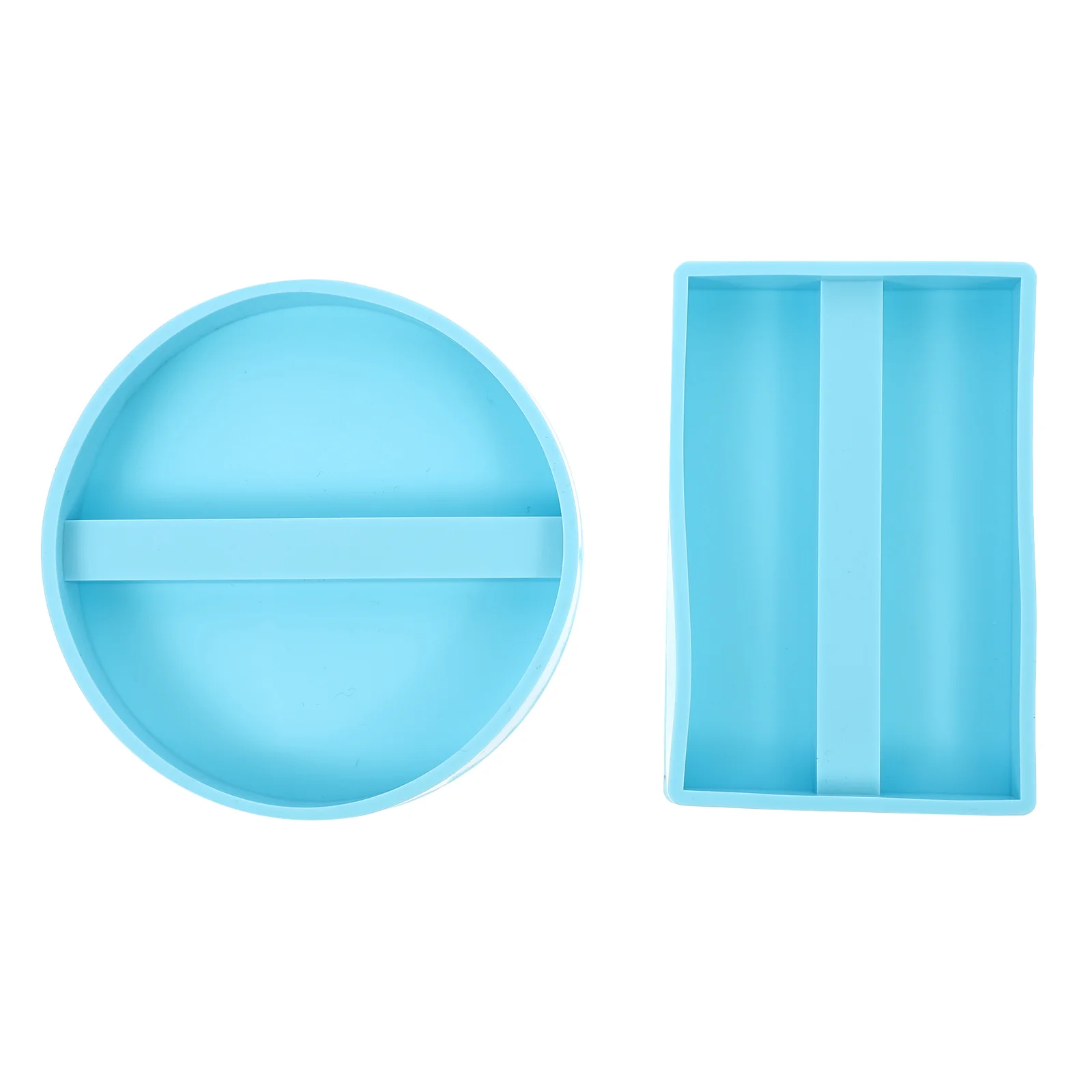 

2 Pcs Business Card Holder Mold Heart Silicone Molds DIY Tray Craft Epoxy Silica Gel