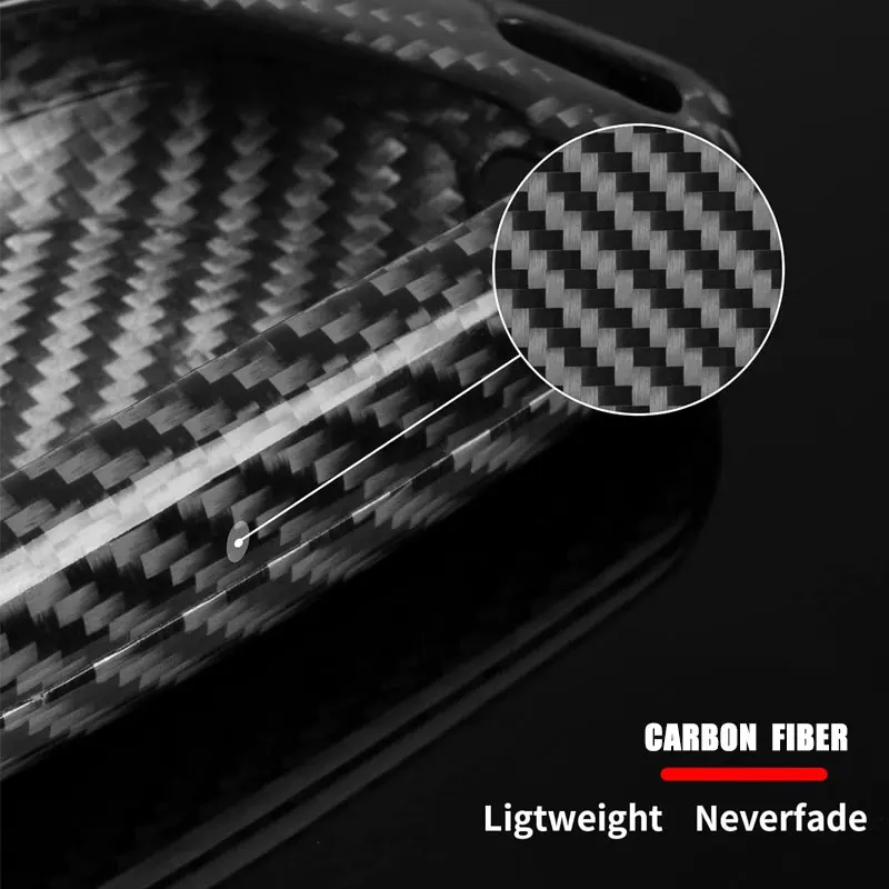Чехол для ключа из углеродного волокна Chevrolet Chevy Corvette C8 Stingray Z06 Z51 Coupe 2024 аксессуары