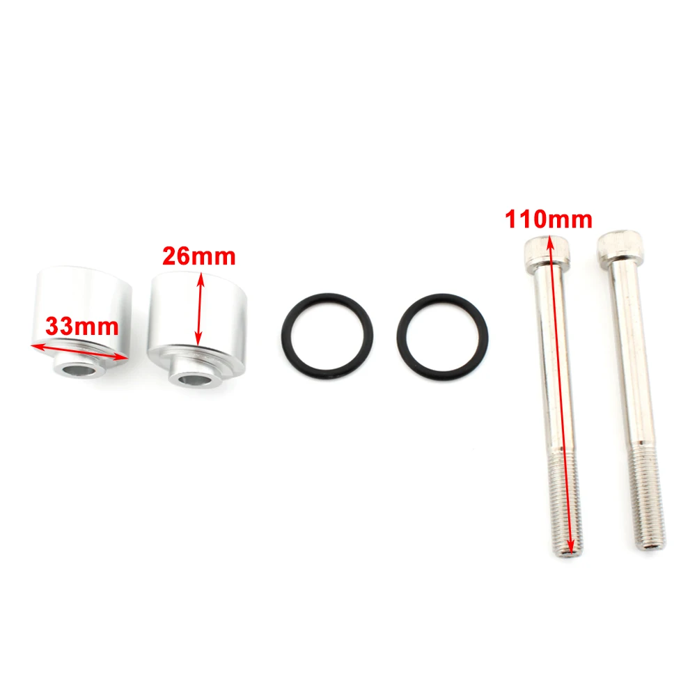 Комплект стоек для мотоцикла серебряной ручки из сплава Ducati Multistrada V4 S 2021 2022 2023