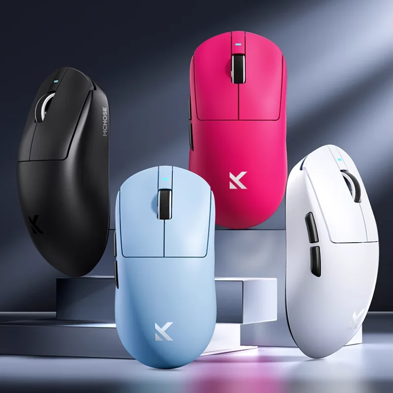 Игровая мышь Mchose A7/A7 Pro трехрежимная беспроводная Bluetooth легкая 42000 точек на дюйм