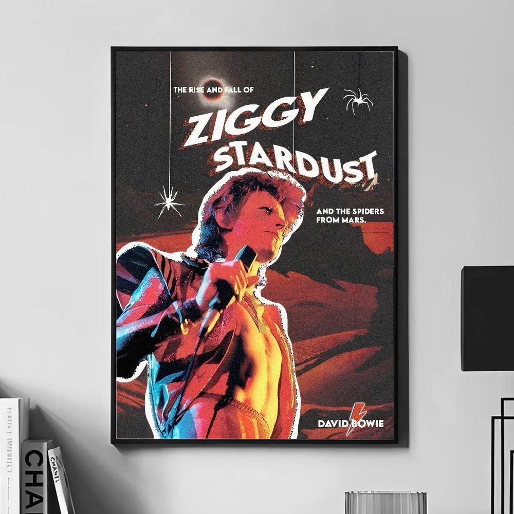 Британская рок-группа Б-Боуи постер настенное искусство домашний декор комнаты