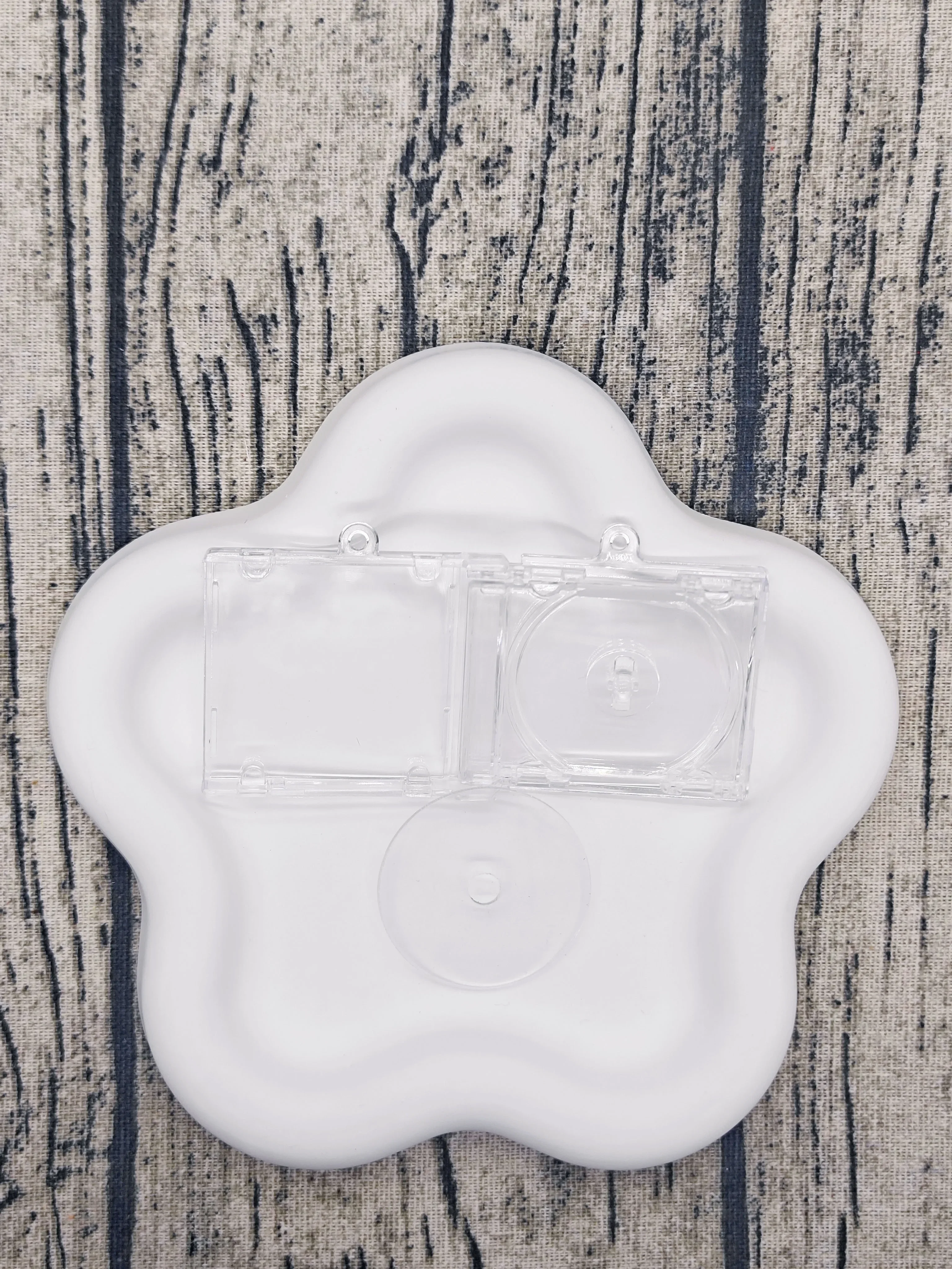 1 шт. пустой мини-футляр для компакт-дисков брелок ключей сделай сам с NFC умный