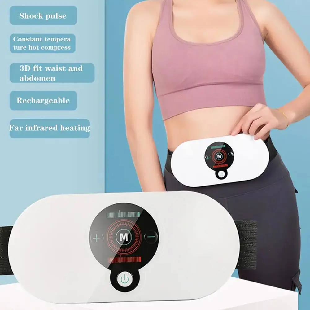 

Electric Slimming Massager Hot Compress Pulse Massage Cellulite Waist Machine Body Weight Burner Shaping Anti Fat Loss Beau A6T2