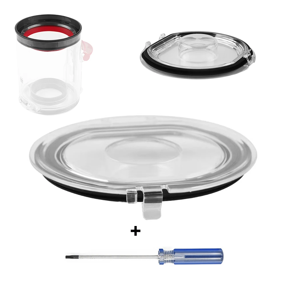 

For Dyson V8 V7 SV10 Vacuum Cleaner Dust Bin Base Lid Dust Collector Box Bottom Cap Sealing Ring Parts Accessories
