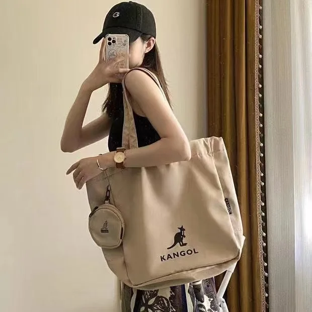 2023 Korean Version New Women's High Capacity Tote Bag Fashion Waterproof Shopping Bag One Shoulder Handheld Mother Bag