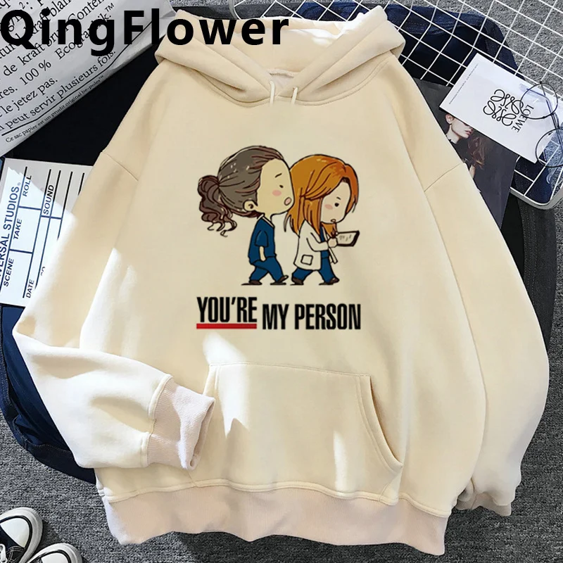 

greys anatomy hoodies men anime hip hop manga streetwear male pullover hoddies 2022 Korea