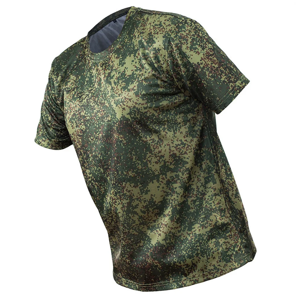 Мужская футболка EMR Digital Flora Camo с коротким рукавом, быстросохнущая, камуфляжная, из ледяного шелка, для спорта и тренировок на открытом воздухе (art.: 3920da84ce5a7) - 3920da84ce5a7