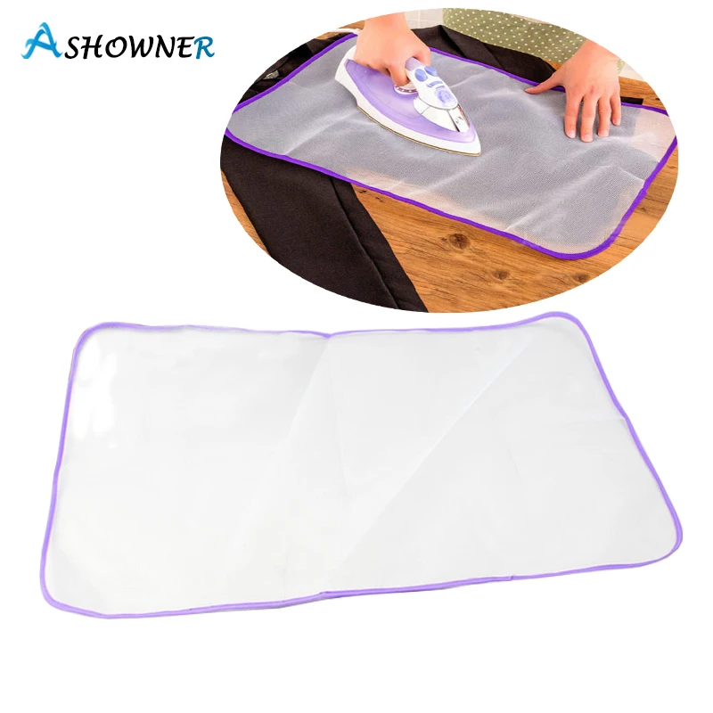

Ashowner High Temperature Ironing Cloth Ironing Pad Cover Household Protective Insulation Against Pressing Pad Boards Mesh Cloth