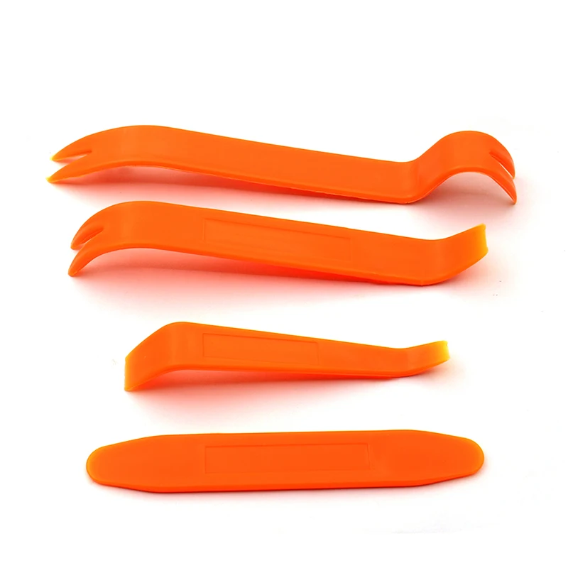 

4Pcs Professional and multiful Auto Car Audio Door Removal Clip Panel Trim Dashboard Radio Removal Pry Tool Panel Removal Tools