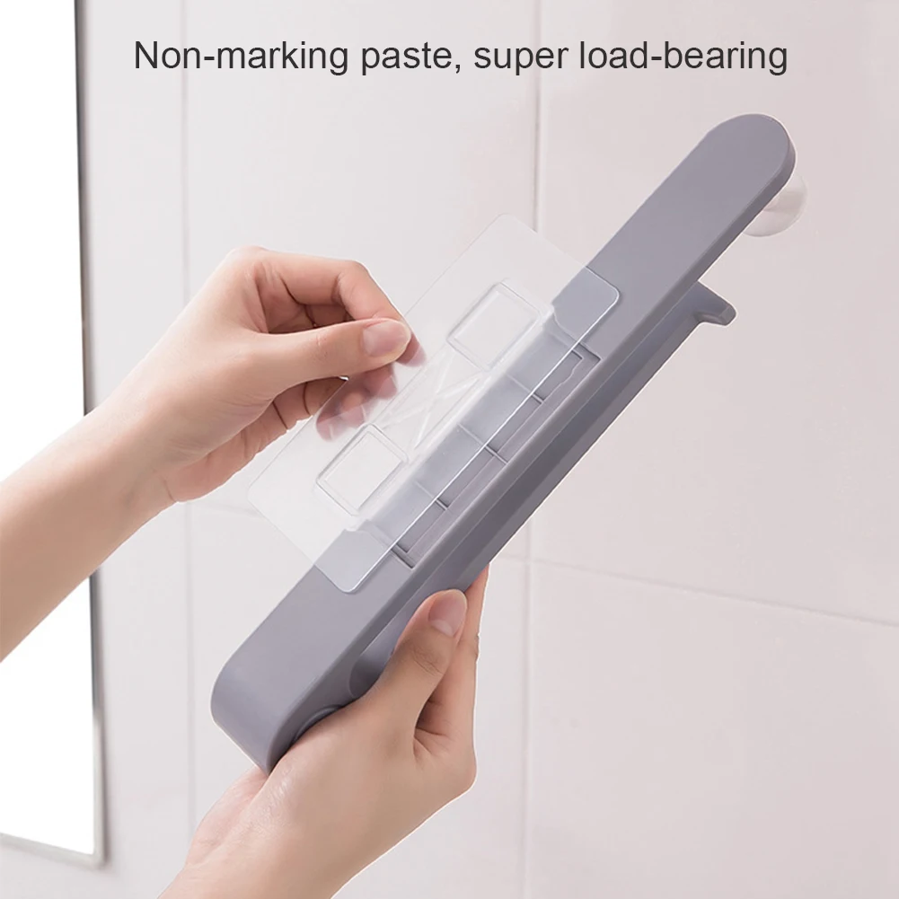 

Вешалка для одежды, стеллаж повышенной прочности для дома, настенный, простой в установке, из АБС-пластика, практичный, не содержит гвоздей, ...