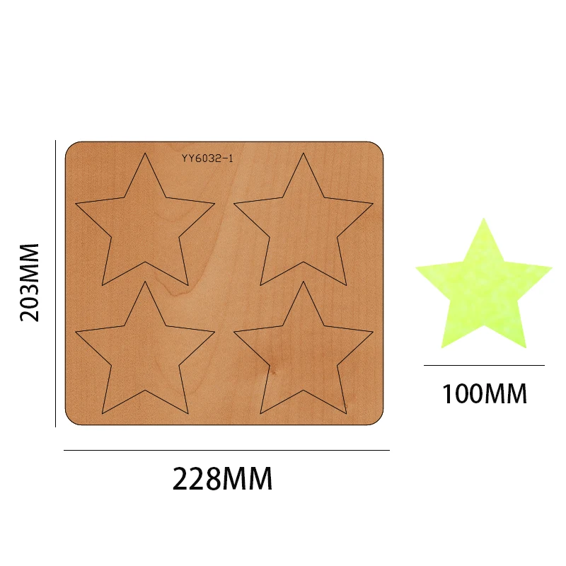 

Earring mold knife model YY6032 is suitable for all cutting machines on the market die cuts