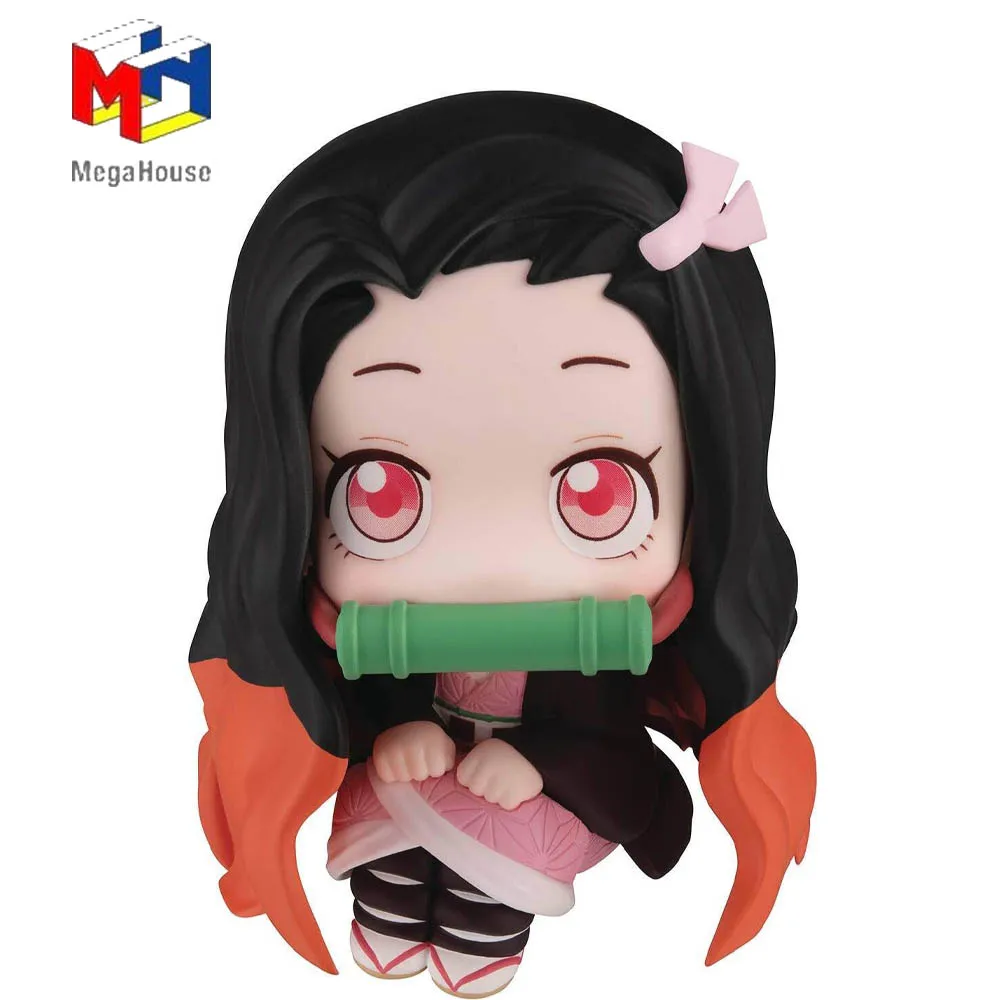 

Original Megahouse Demon Slayer Kamado Nezuko 10CM Q Version Action Figure Collectible Model Decoration Boxed Toy Gift