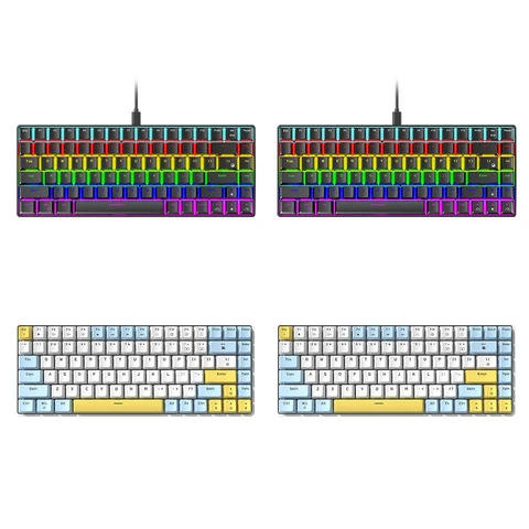 Механическая клавиатура LAIMANEI K84 RGB 84 клавиши