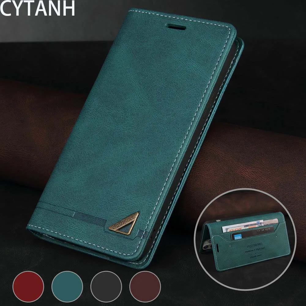 

Quantum2 5G 2021 Flip Case 360 Protect RFID Blocking PU Leather Shield for Samsung Galaxy Quantum 2 Case SM-A826 Shockproof Para