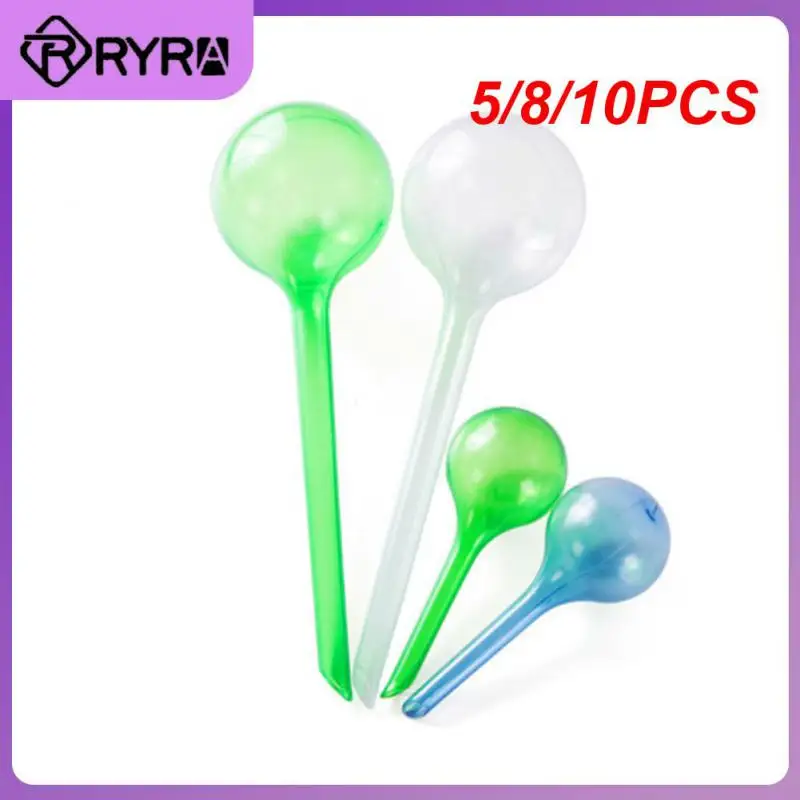 

5/8/10PCS Bird Wat Garden Plant Pot Auto Drip Irrigation System Watering Feeder Device Plastic Waterer Plant Water Feeder