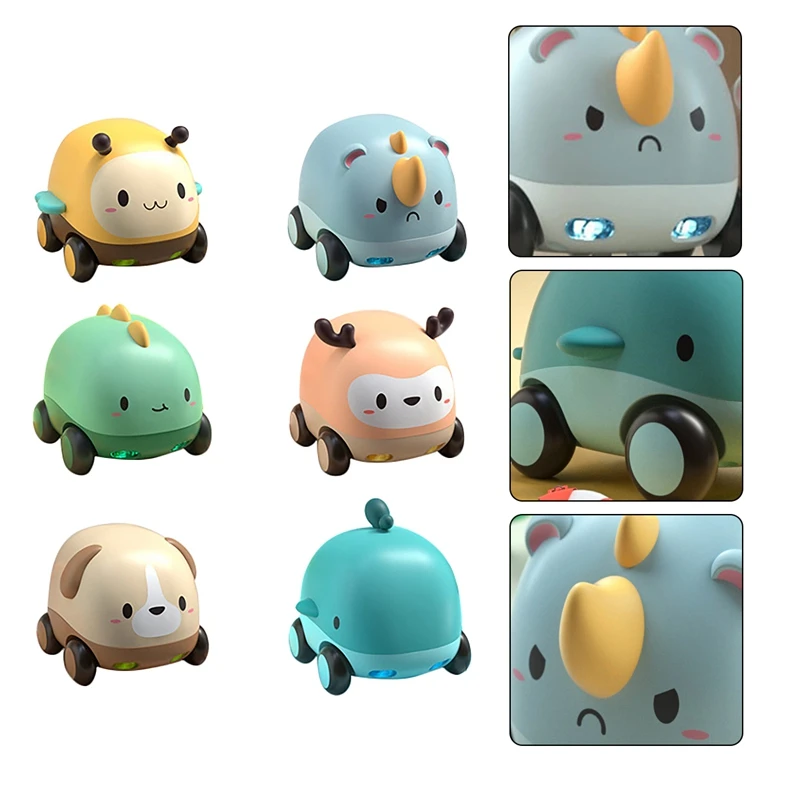 

Friction Powered Cars Toys Pull Back Vehicles Baby Toy Cars With Lights And Music Great Educational Toy For Toddlers