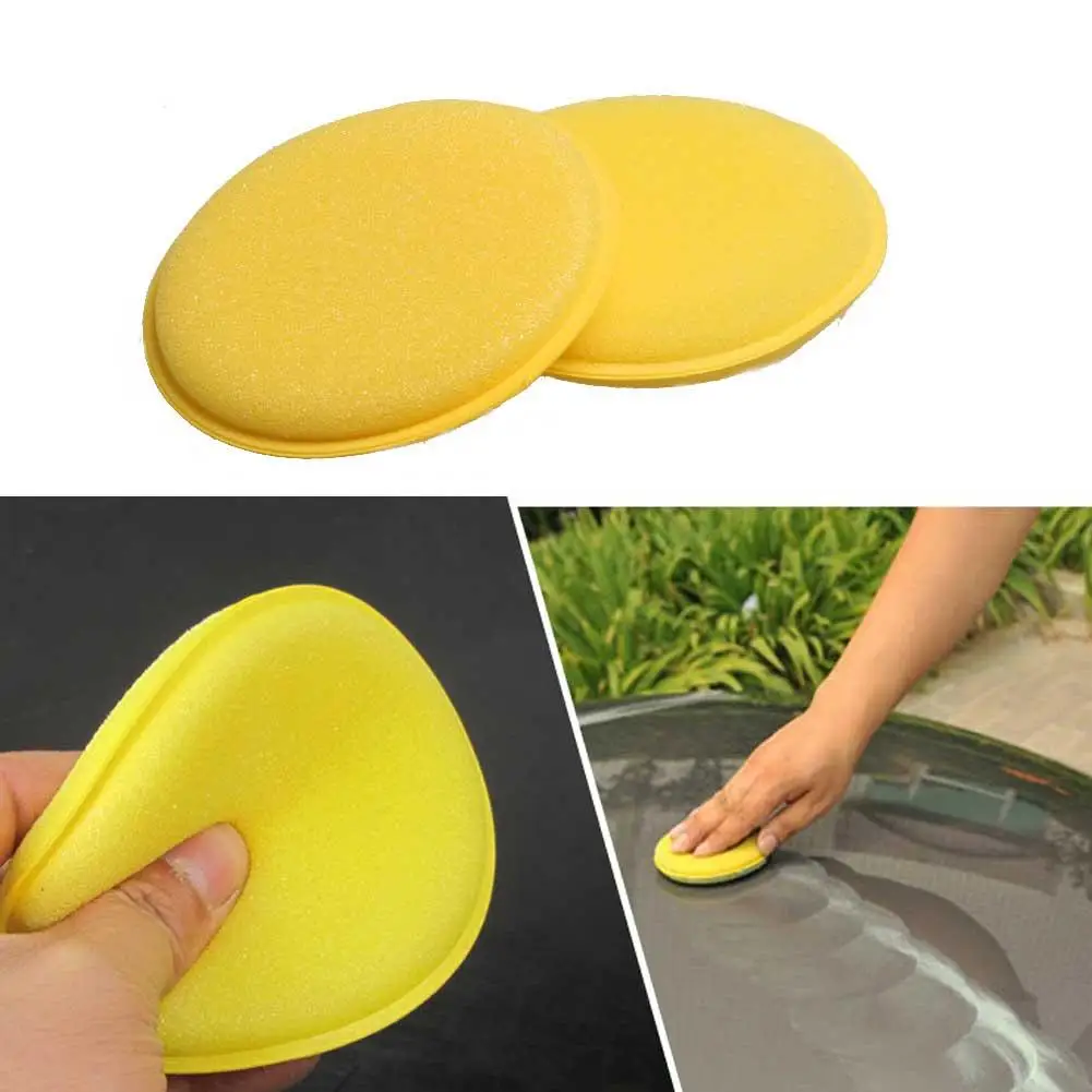 12 Pcs Vehicle Wax Polishing Foam Hand Sponge Soft Wax Padde