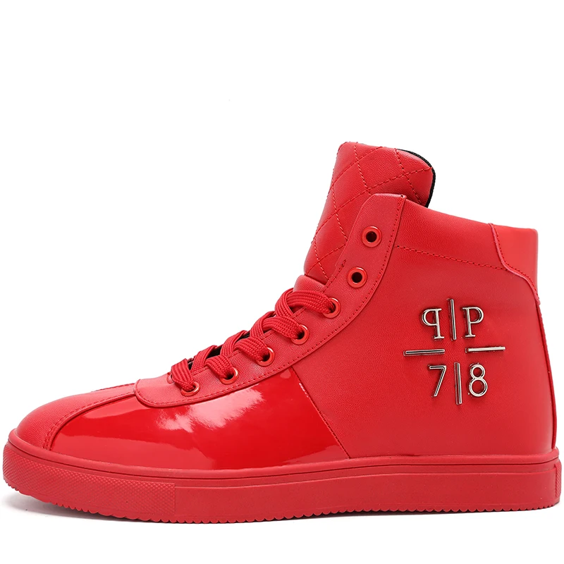 2022 Red Brand Superstar Shoes Men Luxury Designer Black Men Sneakers Big Size 47 Street High top Men's Skateboard Shoes Flats