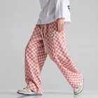 Брюки MRGB мужские в японском стиле, полосатые повседневные штаны оверсайз, с широкими штанинами, одежда на весну-лето