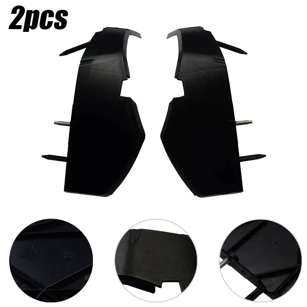 

Left Bumper Bracket Support Retainer Bumper Bracket Support 2pcs 68259546AA ABS Plastic Black FOR DODGE CHALLENGER 2015-2017 New