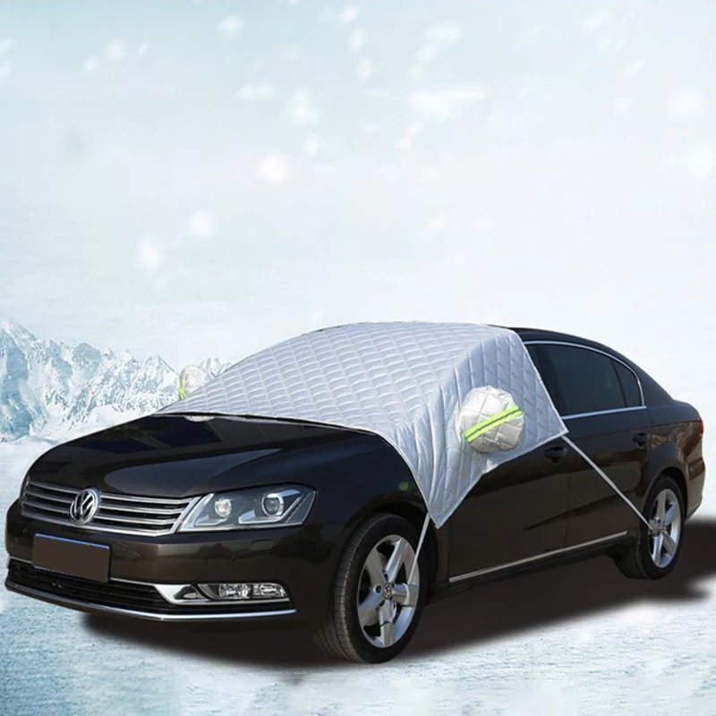 

Design for Tesla Model X Model Y Thick Oxford Cloth Car Front Windshield Cover Anti Snow Car Cover Shade Car Accessories