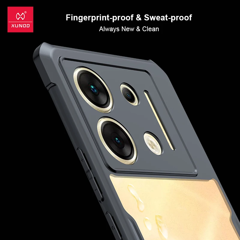 Xundd для infinix Zero 40 5G ПК и ТПУ Airabg противоударный чехол Len полная защита заднего