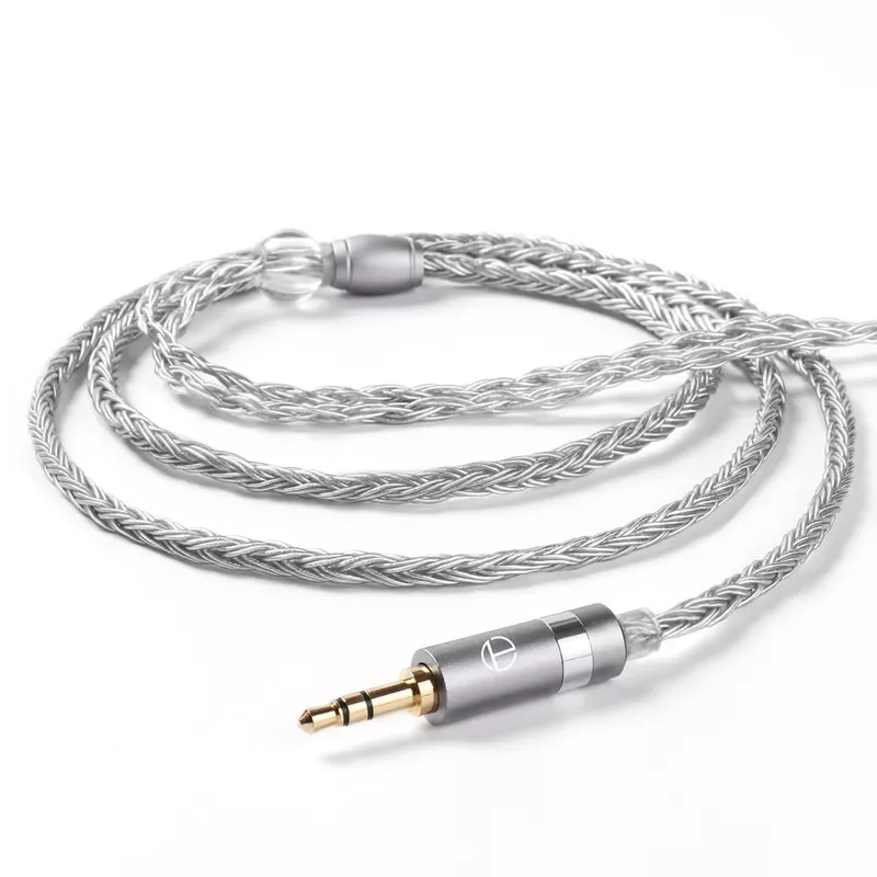 

TRN T2 s 16 Core Silver Plated HIFI Upgrade Cable 3.5mm Plug 0.75mm Connector For TRN VX BA5 M10 BA8 KZ ZS10 PRO ZSN ZSX CCA C12
