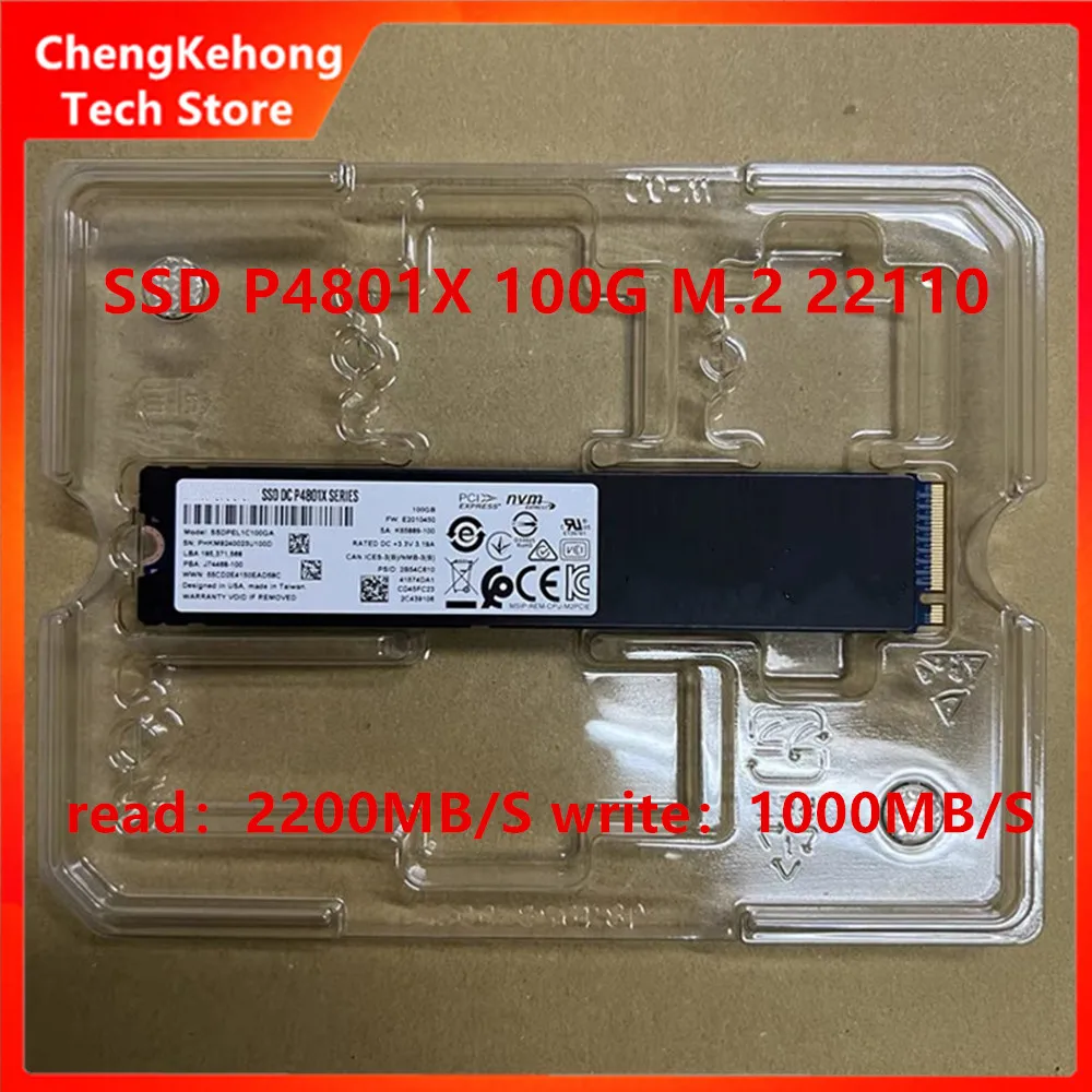 SSD Intel Optane P4801X 100G