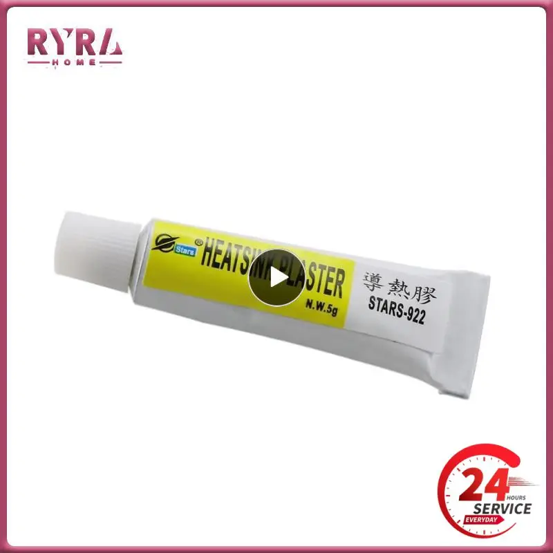 

1~20PCS 5g Heatsink Plaster Thermal Conductive Heatsink Strong Viscous Adhesive Glue Compound Glue CPU LED IC Heatsink Plaster