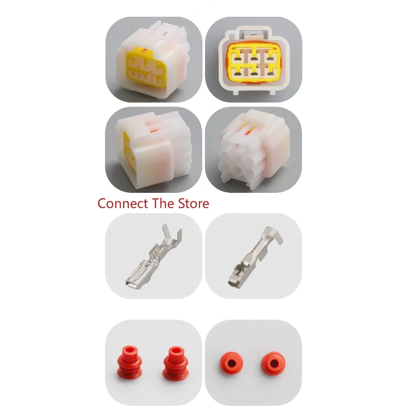 

1PCS DJ7061Y-2.3-11/21 Automotive Waterproof Connector 6p Plug FW-C-6F/M-B
