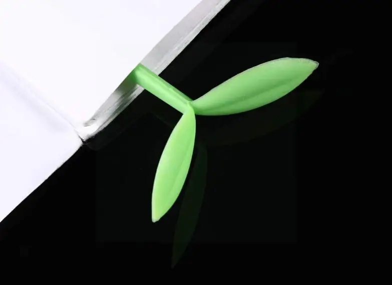 

6pcs/Set Leaf Bookmark X4K6