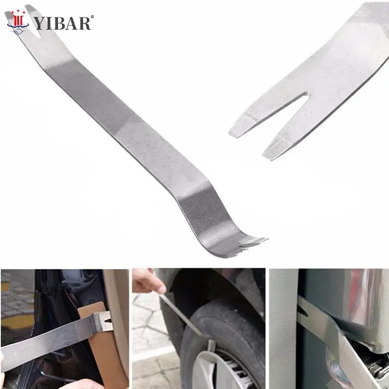 

Car Removal Pry Tool Kit Trim Door Clip Panel Dash Audio Radio Interior Metal