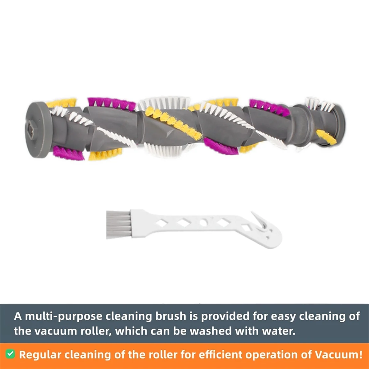 Замена щеткового ролика для пылесоса Crosswave 2252 2253 2254 22543 2255 2256 2258 2489 24899 1327 1333