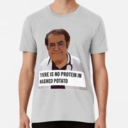 Фото Футболка Dr Now There Is No Protein In Mashed Potato Digital Artwork S5XL USA №1