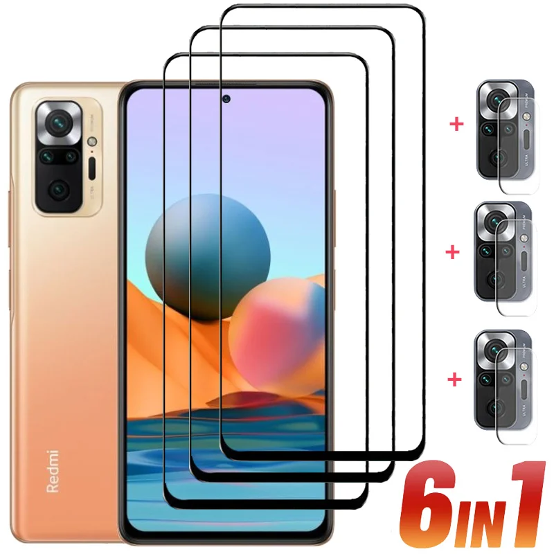 

pelicula Redmi Note 10 11 Pro,Glass For Xiaomi Redmi Note 10 Pro 10S 10T 11S Screen Protector Redmi Note11 Pro 5G global Film