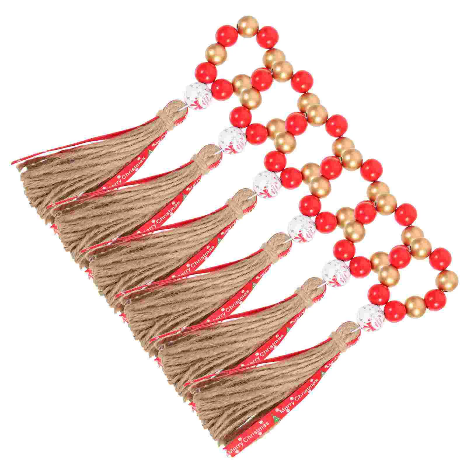 

Napkin Ring Rings Buckle Wood Beads Christmas Table Buckles Wooden Serviette Holder Farmhouse Garland Bead Holdersbands Festival