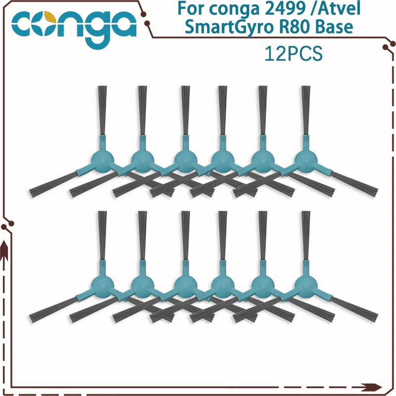 

Комплект аксессуаров для Cecotec Conga 2499 Ultra Home Titanium Advanced / Atvel SmartGyro R80