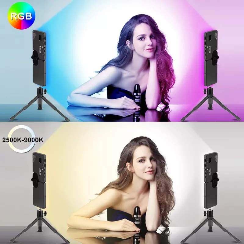 

Складной RGB-светильник VIJIM R316 для видеосъемки, 2023 K-2600K, 12000 мАч