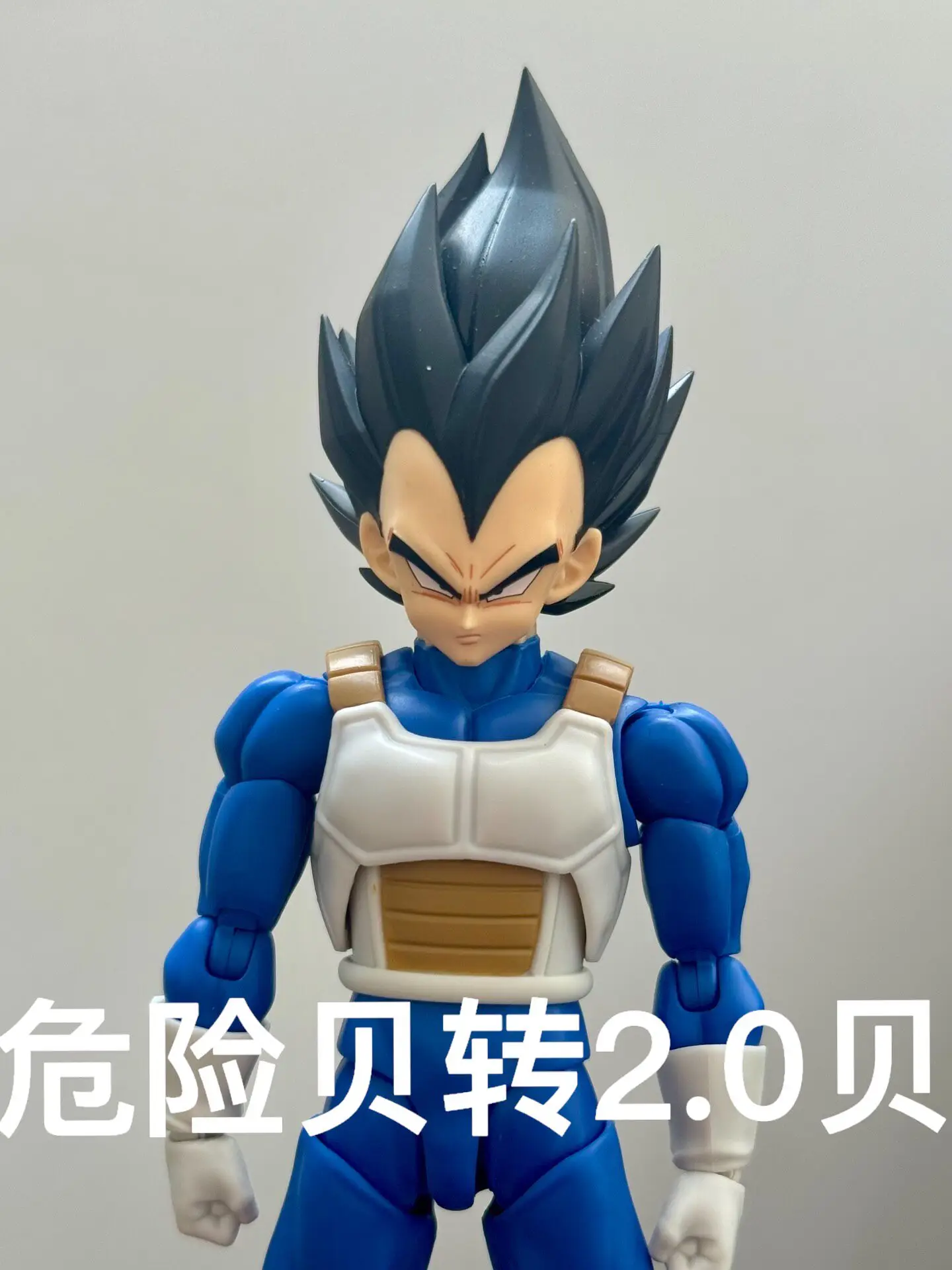 Фото Nono Dragon Ball Z Vegeta Dangerous Pride Danger Vegeta: Соединительный стержень, ультра-совместимый с Bandai SHF Danger Vegeta 3.0 Vegeta №4