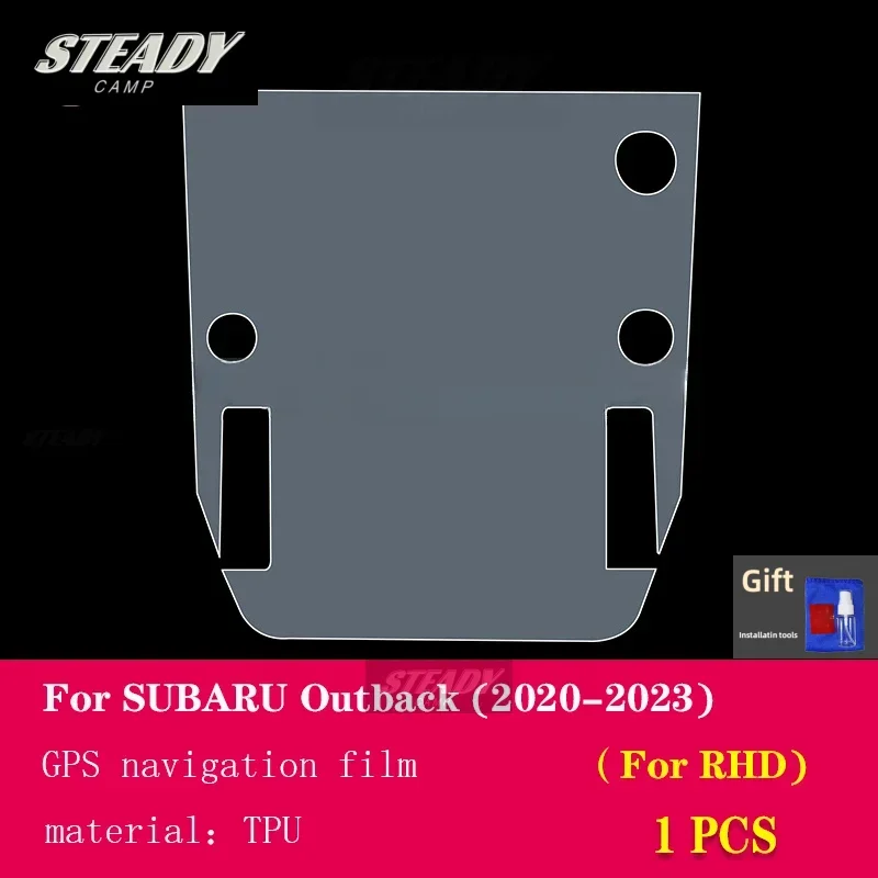

Для SUBARU Outback 2020-2022 2023 салон автомобиля защитная пленка для фортепиано, прозрачная самоклеящаяся краска из ТПУ, защита от царапин