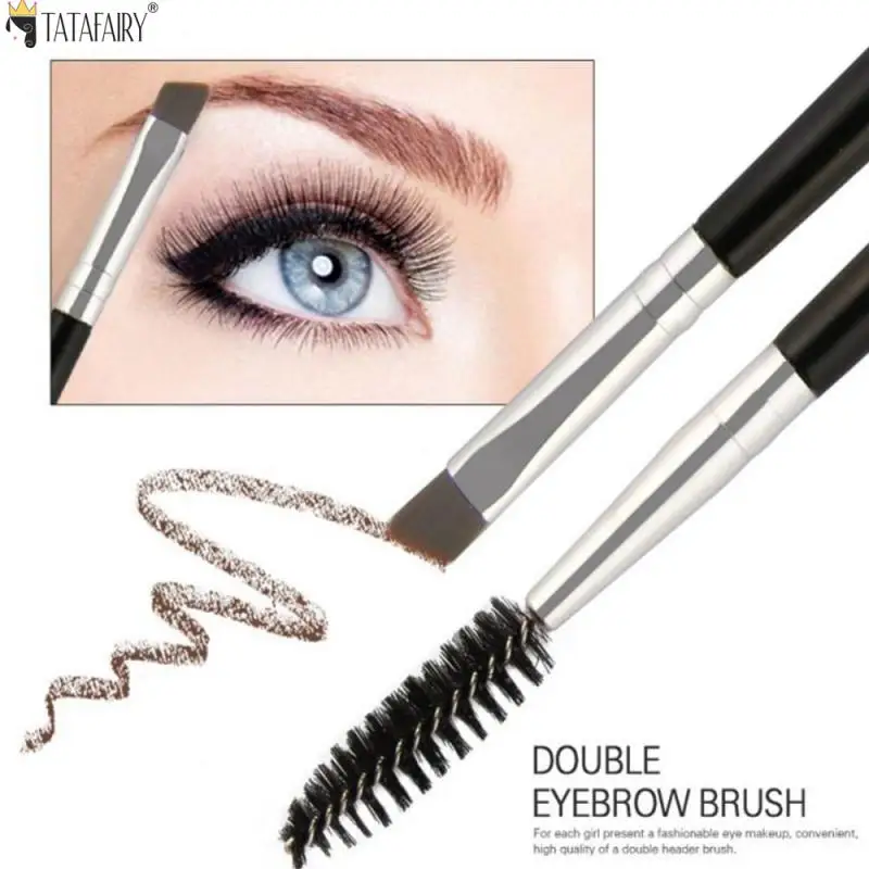

MAANGE Eyebrow Brush Eyelash Comb makeup brushes Dual Ended Angled brush Spoolie brush 2 in 1 Lash eyebrow brush set makeup tool