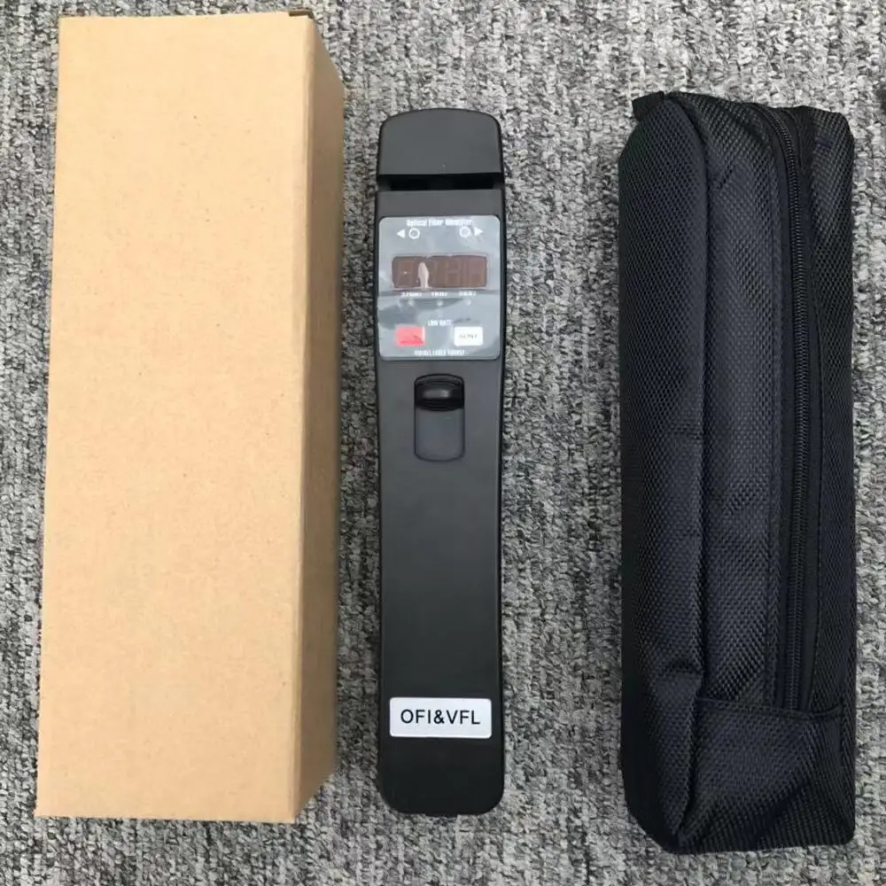 Free Shipping JW3306D Fiber Optic Identifier Live Fiber Optical Identifier with Built in 10mw Visual Fault Locator